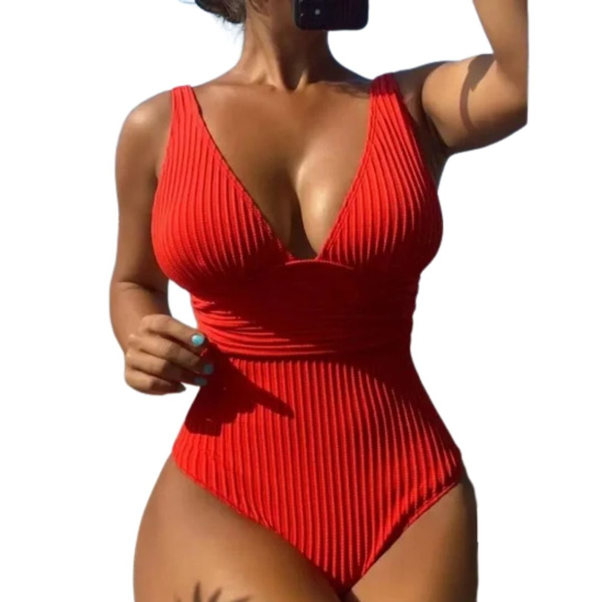 LIMA BIKINI - Ropa De Baño Entera Mujer Rojo Lima Bikini