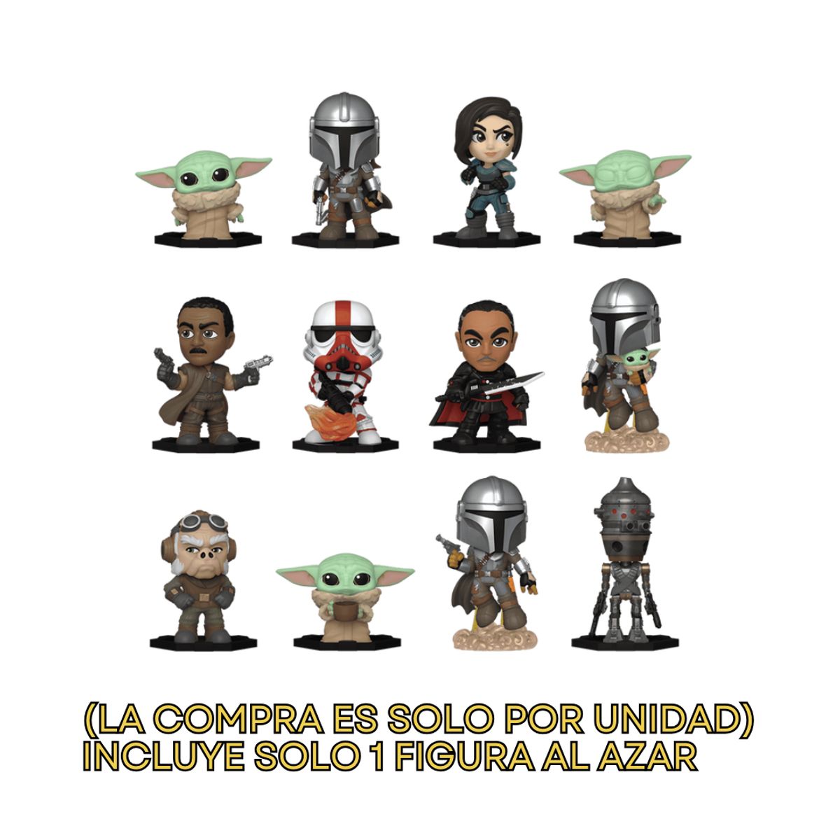 FUNKO - Star Wars Mystery Mini The Mandalorian Funko 1 Al Azar