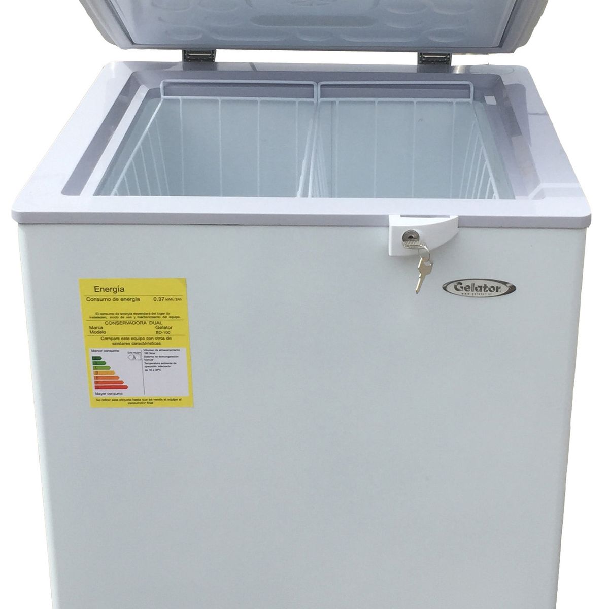 CONGELADORA GELATOR 100 LTS, marca GELATOR - Foto Principal
