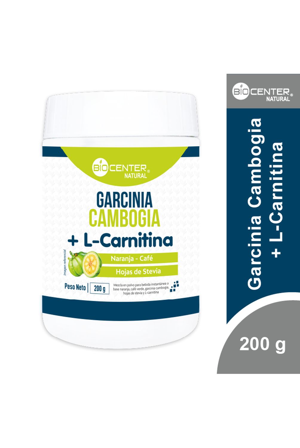 Garcinia Cambogia + L-Carnitina x 200 g - Biocenter Natural BIOCENTER  NATURAL