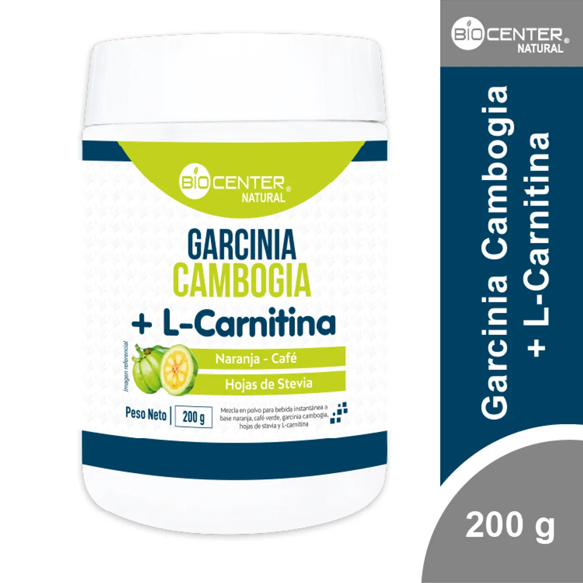 BIOCENTER NATURAL - Garcinia Cambogia + L-Carnitina x 200 g - Biocenter Natural