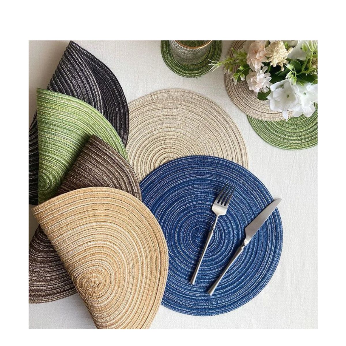 GENERICO - PACK DE 6 INDIVIDUALES ELEGANTES