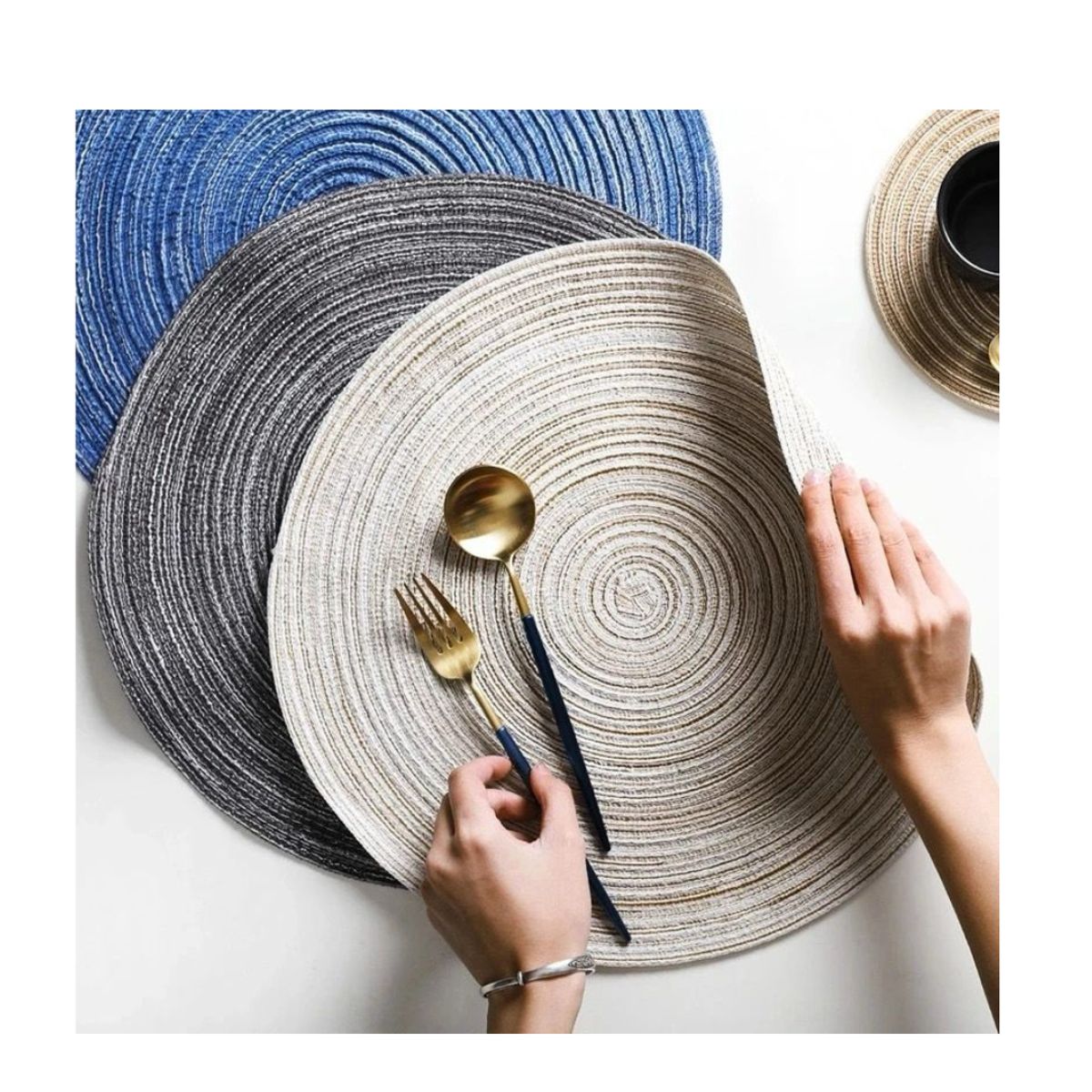 GENERICO - PACK DE 6 INDIVIDUALES ELEGANTES