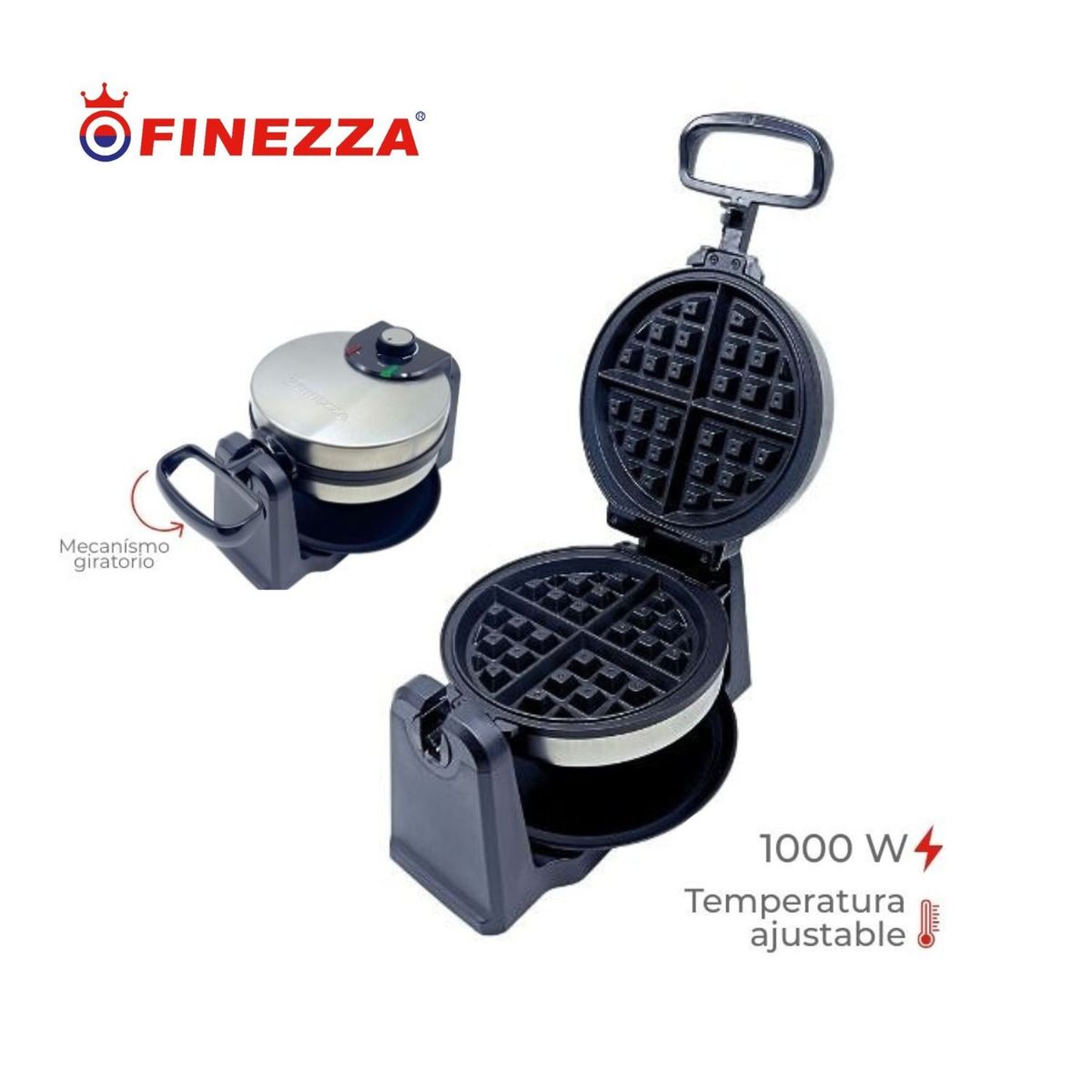 FINEZZA - WAFLERA GIRATORIA EN ACERO FINEZZA