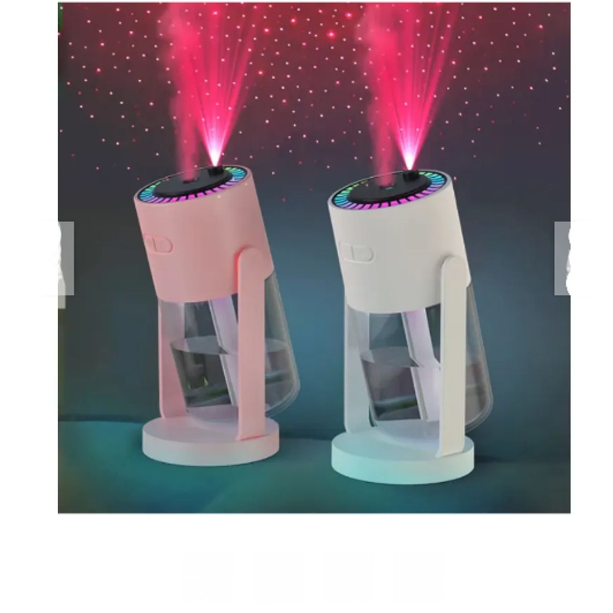 GENERICO - Humidificador para auto y dormitorio con luz led difusor aroma USB