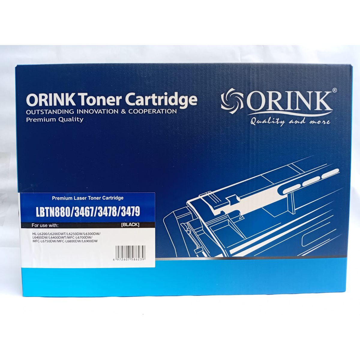 GENERICO - Tóner Compatible Orink BTN 660 / 2320 / 2350 / 2380 / 2370 – Calidad Profesional