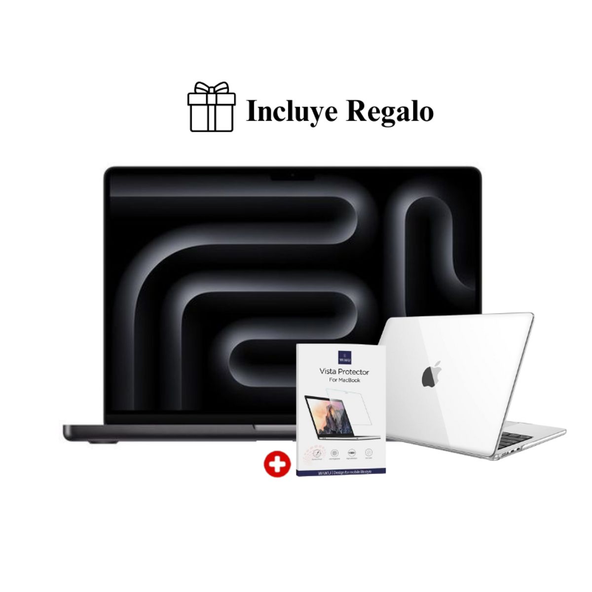APPLE - Macbook Pro 14″ M5 16GB RAM + 512GB SSD  (Teclado Ingles)  - Space Black + Regalo