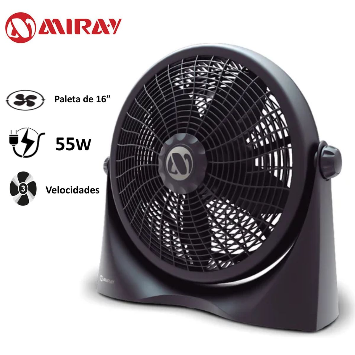 MIRAY - Ventilador Circular Miray 16 VMC-1058