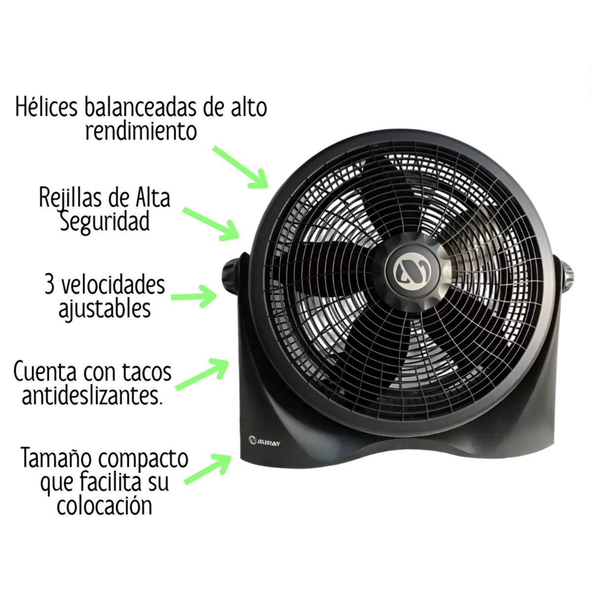 MIRAY - Ventilador Circular Miray 16 VMC-1058