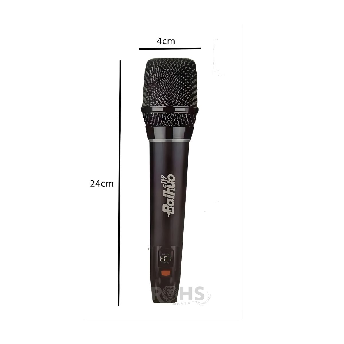 Kit de 2 Micrófonos Karaoke Inalámbricos recargables Baihuo, modelo MY-7240, marca OEM - Foto 2