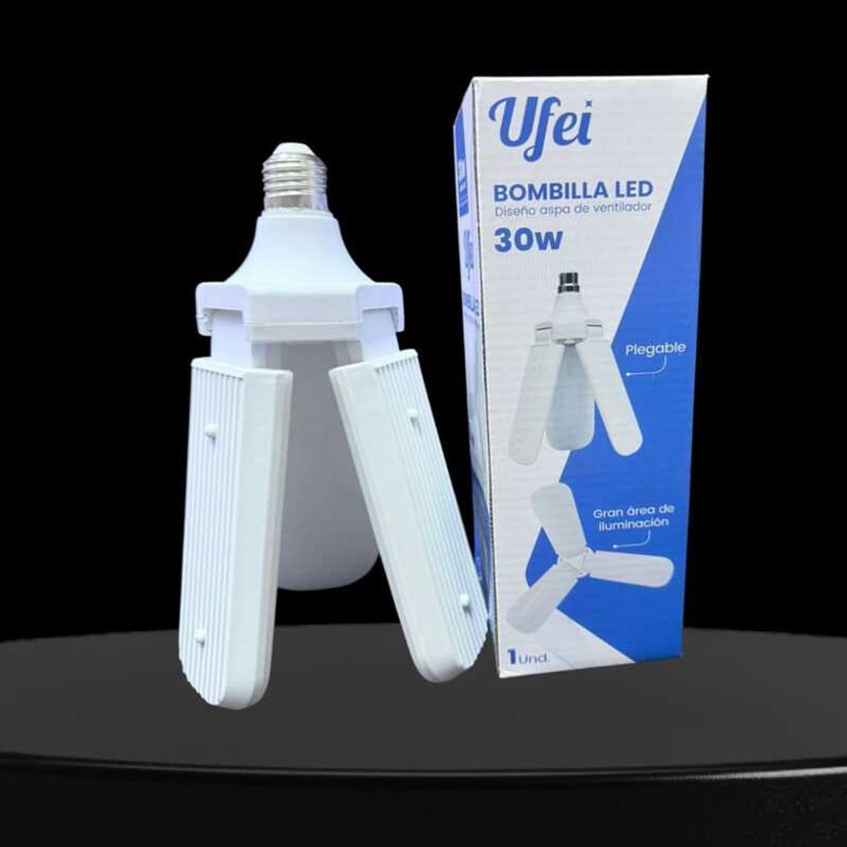 GENERICO - FOCO LED DE ALTA POTENCIA 3 ASPAS