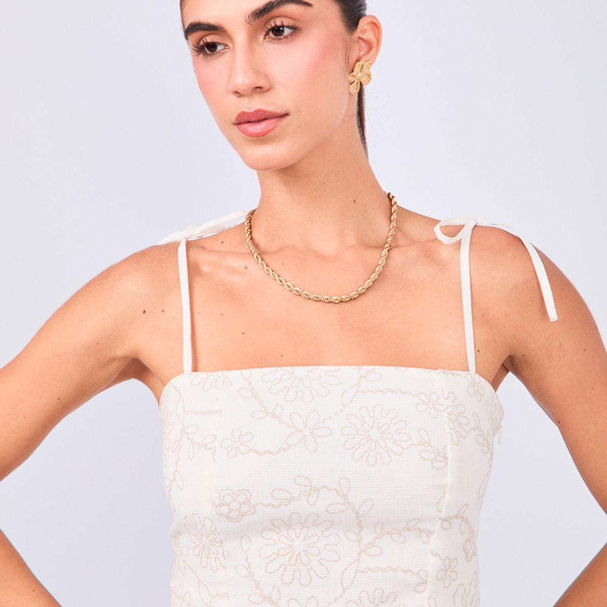 BANATY - TOP DE ALGODÓN ALMA CON TIRAS AJUSTABLES PARA MUJER