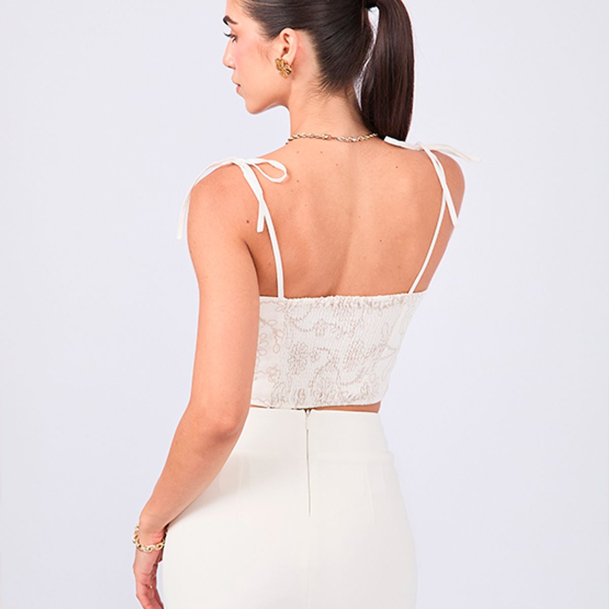 BANATY - TOP DE ALGODÓN ALMA CON TIRAS AJUSTABLES PARA MUJER