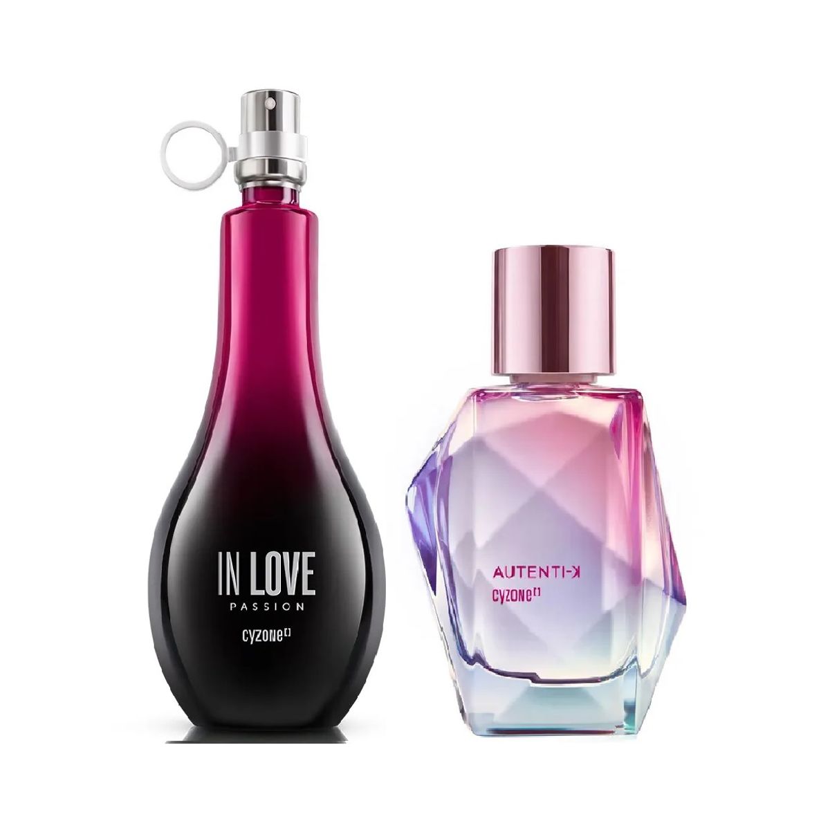 CYZONE - Perfume Autenti-k & In love passion  - Cyzone