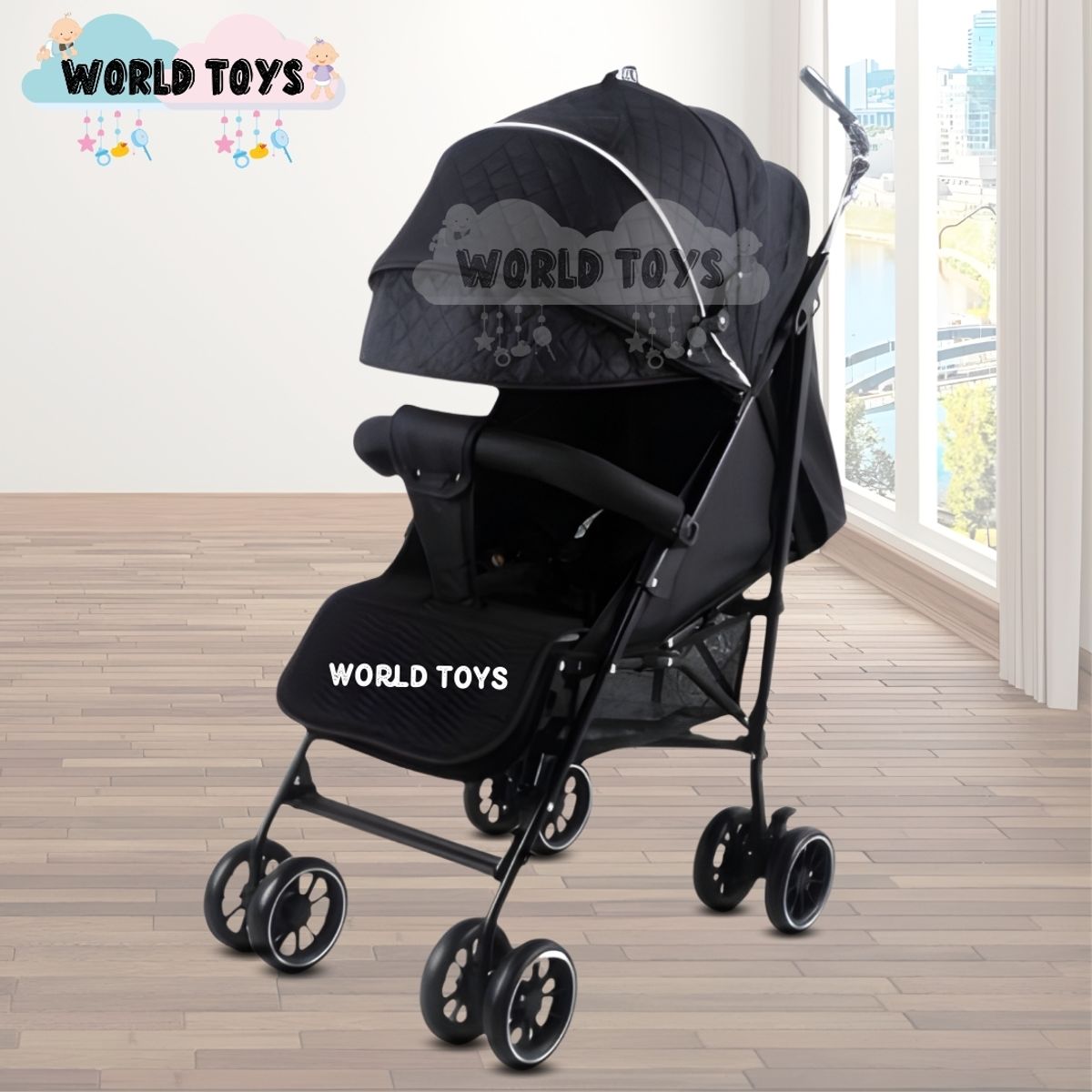 Baby - Coche Bastón «BOWIE» Edición Limitada Black