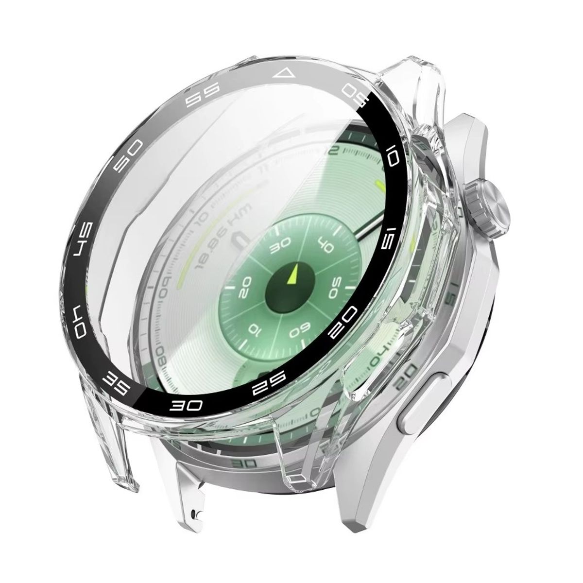 GENERICO - Case Protector 360 para HUAWEI GT6 DE 46MM - Transparente