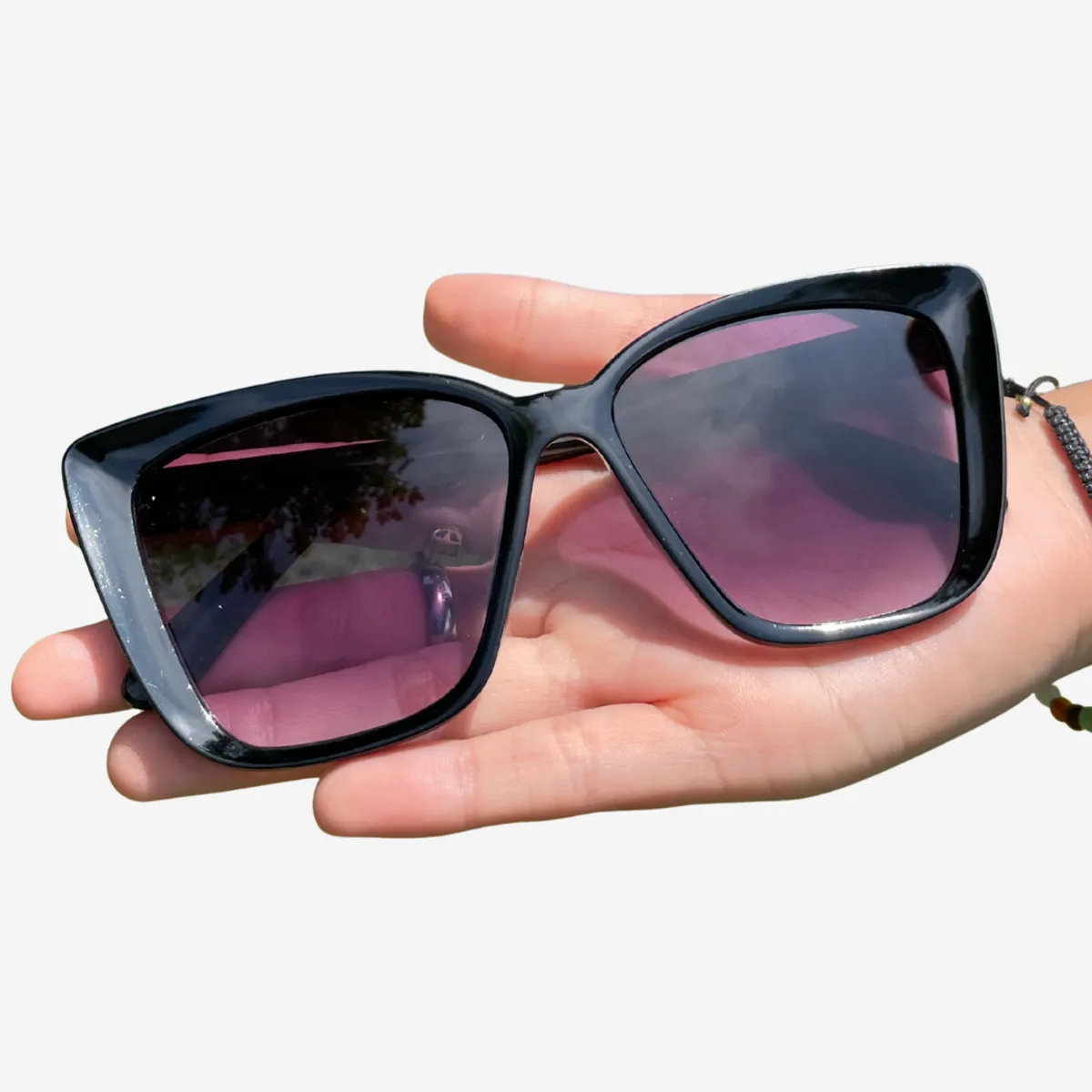 KAST PE - Lentes de Sol Mirely NEGRO MOD6 estilo cat eye