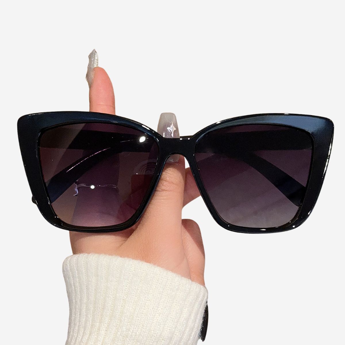 KAST PE - Lentes de Sol Mirely NEGRO MOD6 estilo cat eye