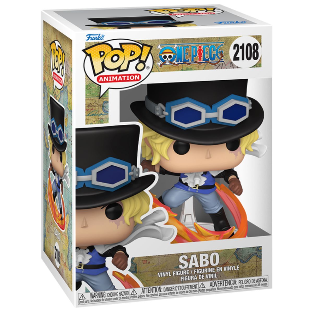 FUNKO - Funko Pop Sabo Attacking with Pipe One Piece