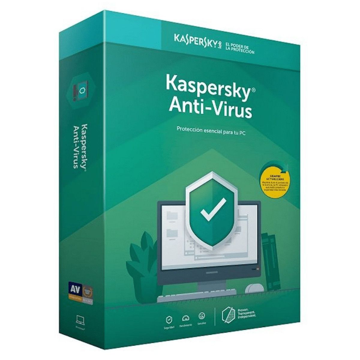 KASPERSKY - Antivirus Kaspersky para 1 PC