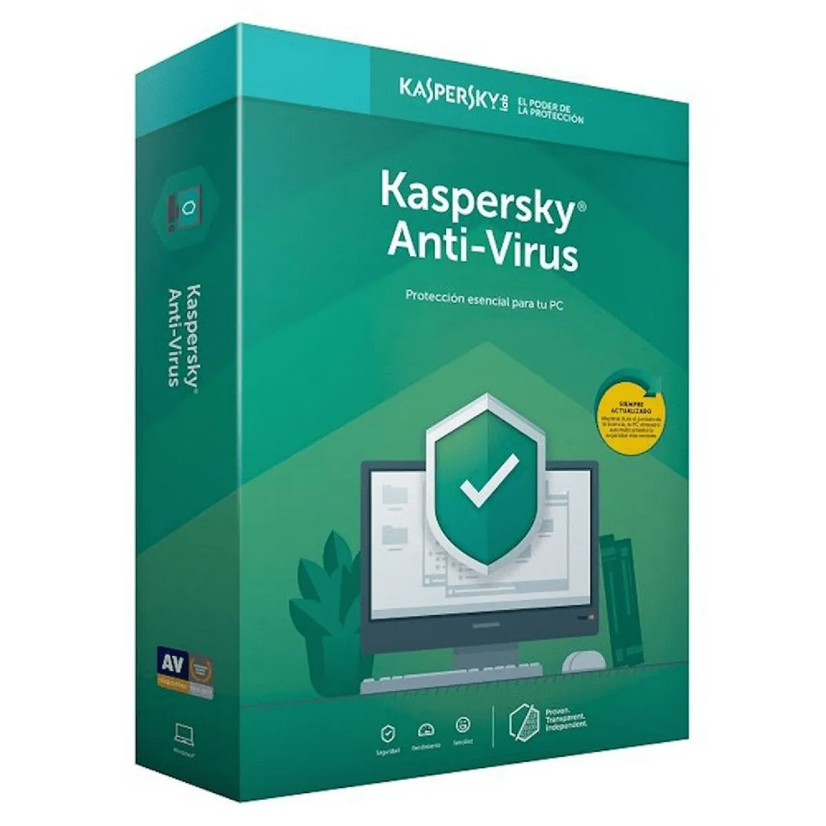 KASPERSKY - Antivirus Kaspersky para 3 PC