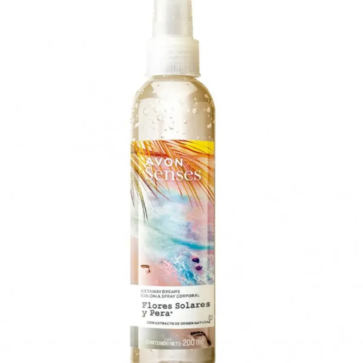 Colonia Corporal Flores Solares y Pera 200 ml Spray Avon Senses AVON ...