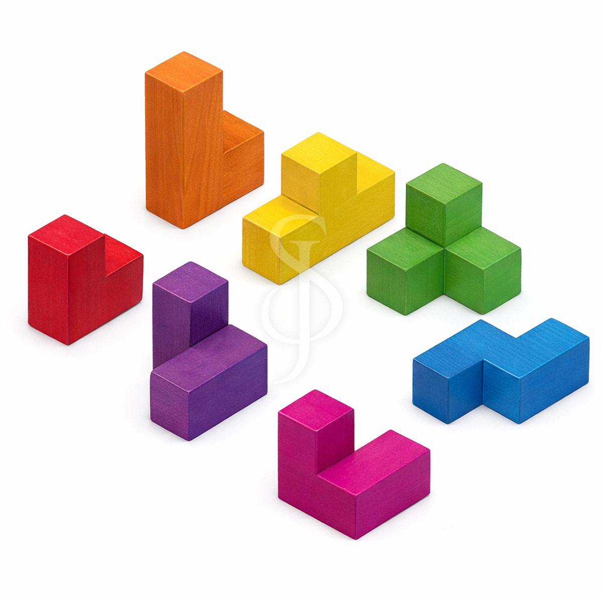 GENERICO - Cubo Soma - Rompecabezas 3D - Juego Didáctico