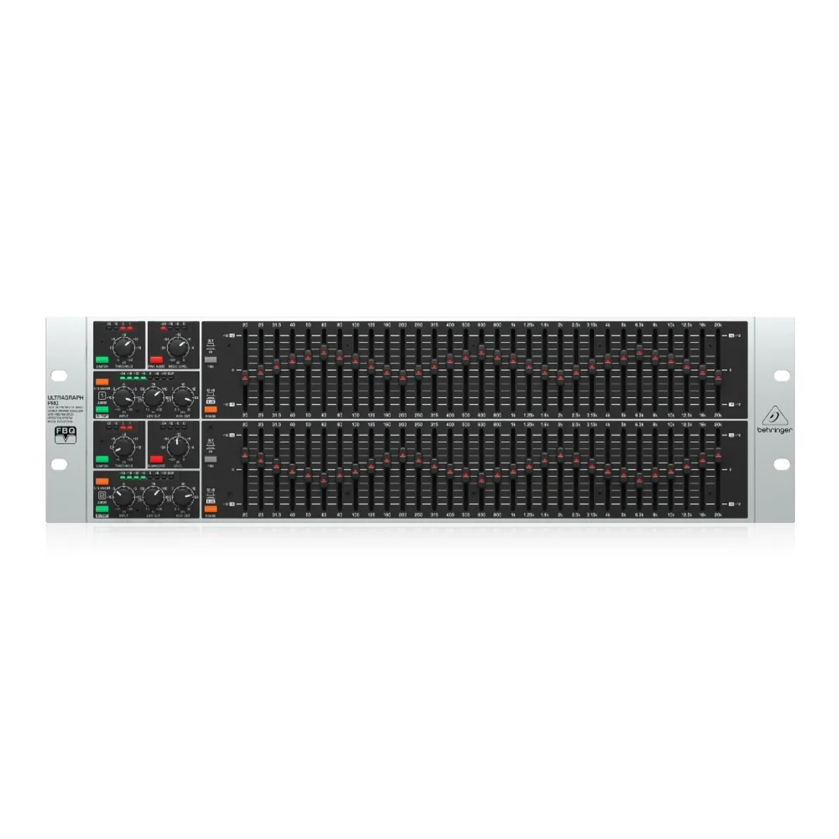 BEHRINGER - FBQ6200HD Behringer - Ecualizador Gráfico 31 x 2 Stereo