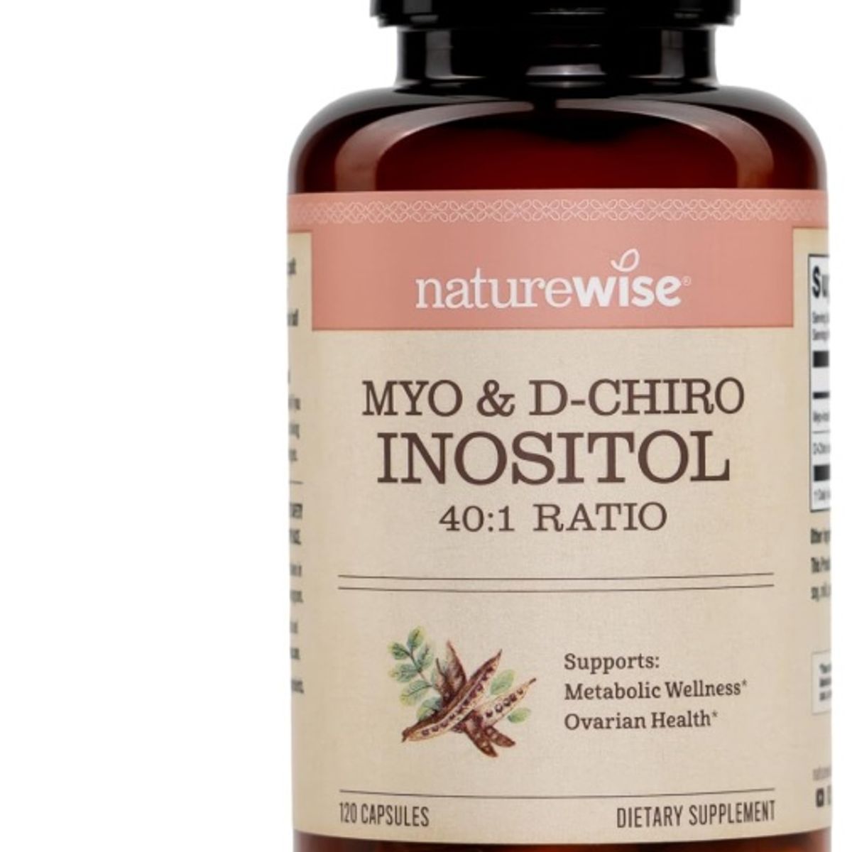 GENERICO - Myo & D-chiro Inositol 40:1 Ratio  120 Cápsulas - Naturewise