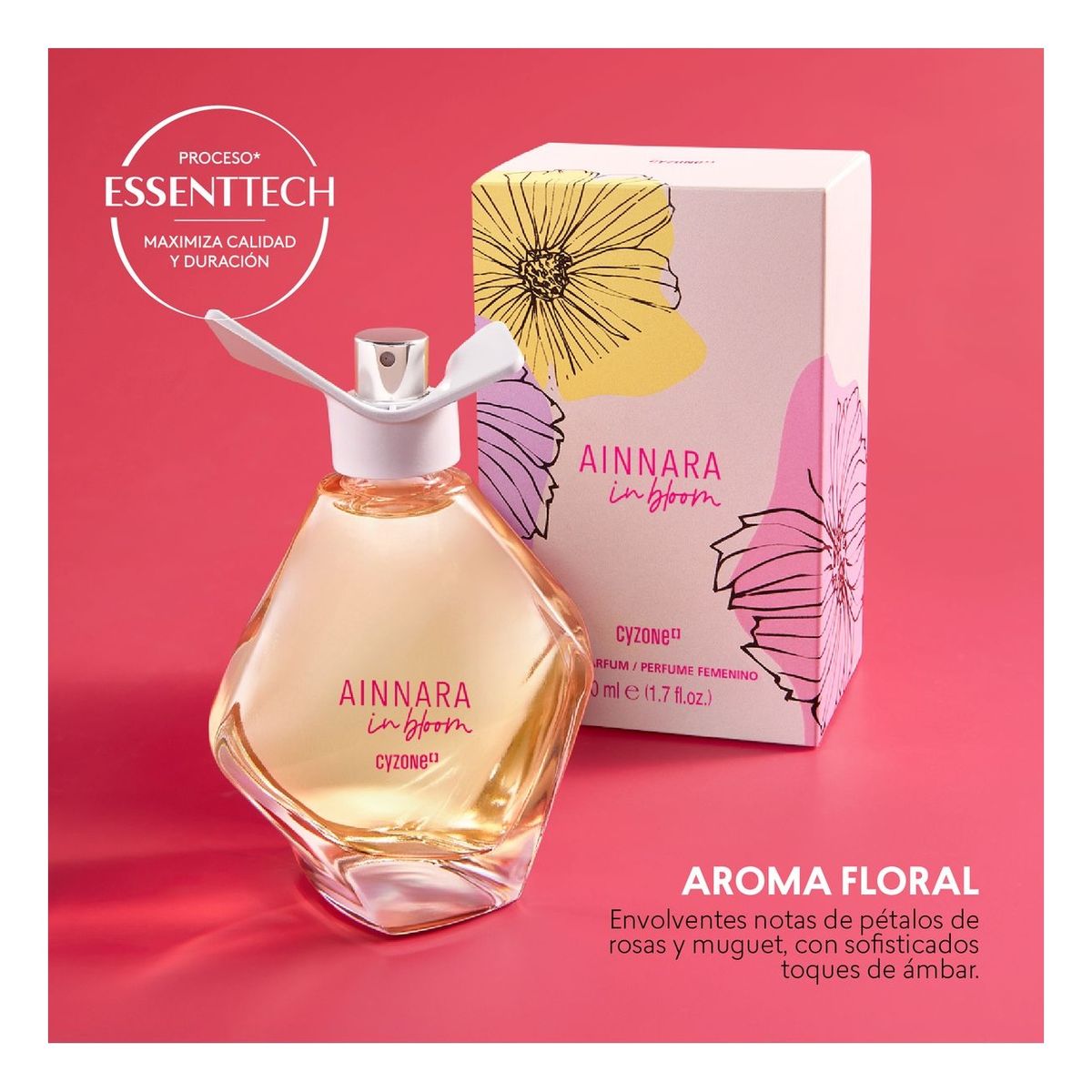 CYZONE - Perfume ainnara in bloom cyzone spray 50 ml frutal