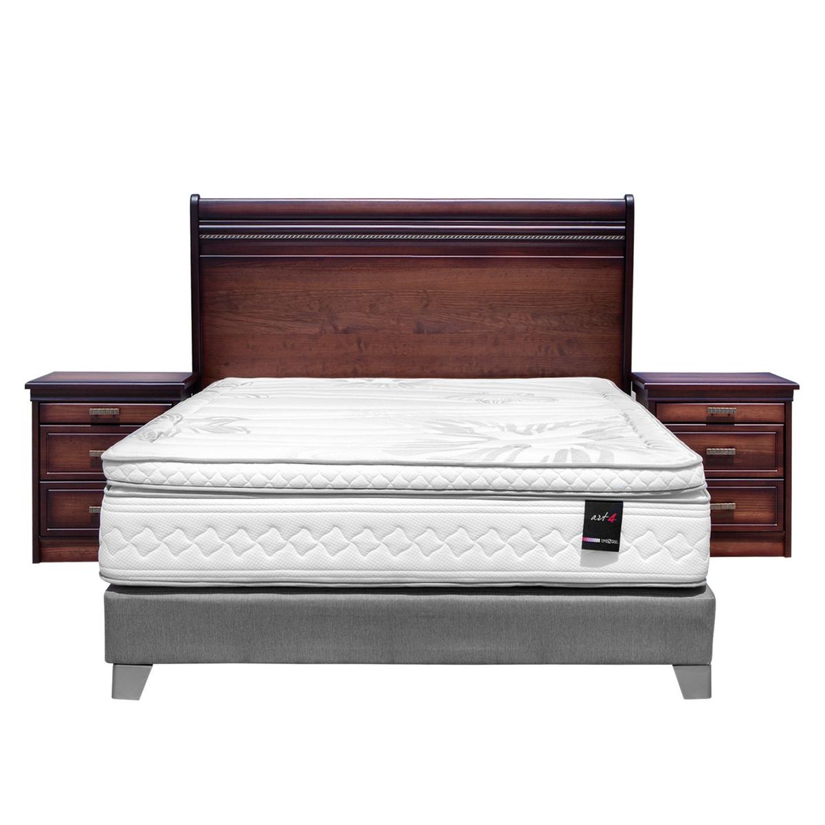 ROSEN - Dormitorio  Opera  Art 4  King  + 2 Almohadas Memory Max