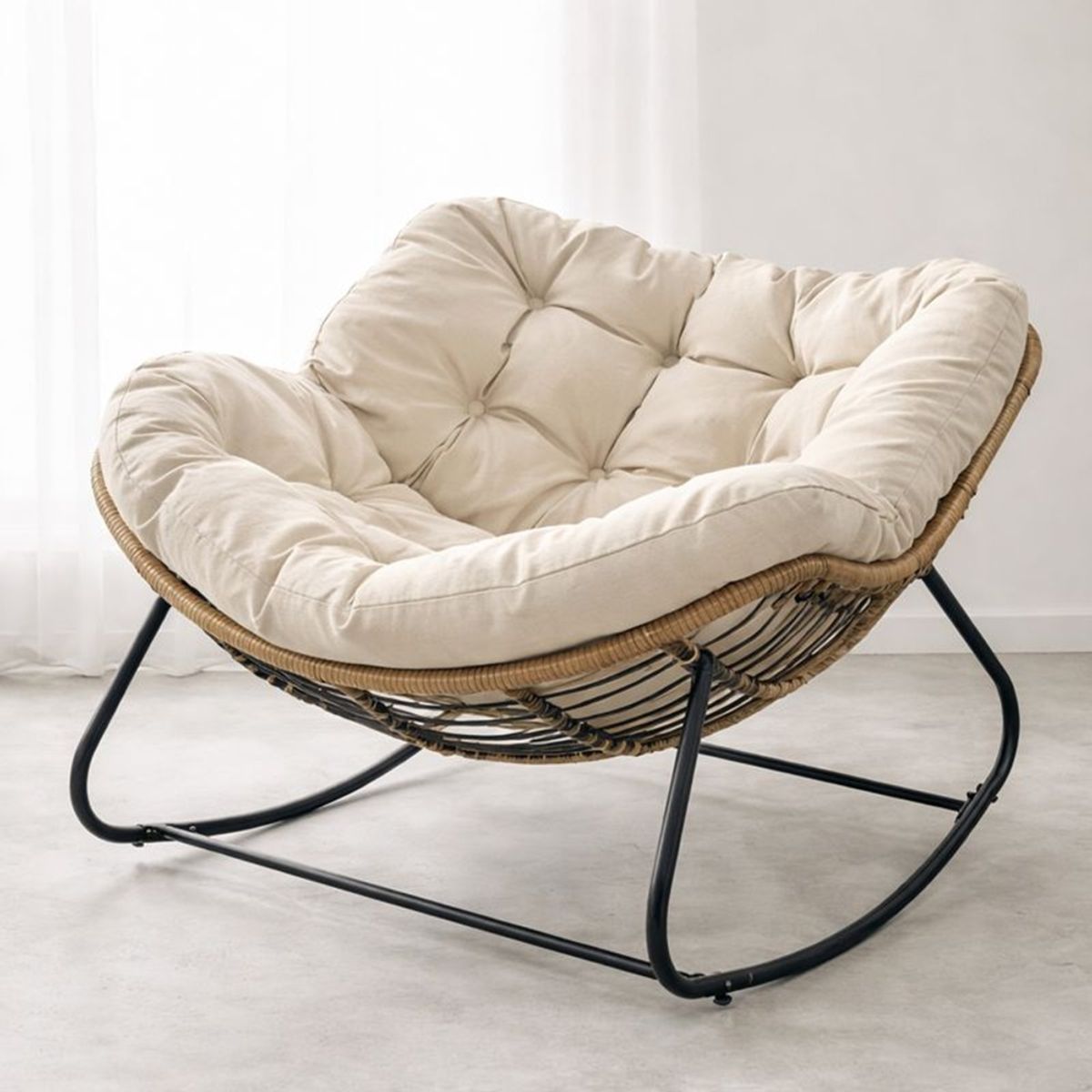 GENERICO - Silla Mecedora Extra Grande