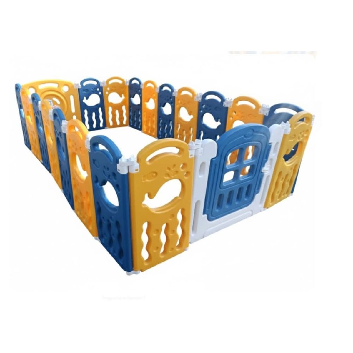 Parque Infantil Plegable 180x150cm Juego Cuna Corralito Valla Protectora Barandilla L2059, marca GENERICO - Foto Principal