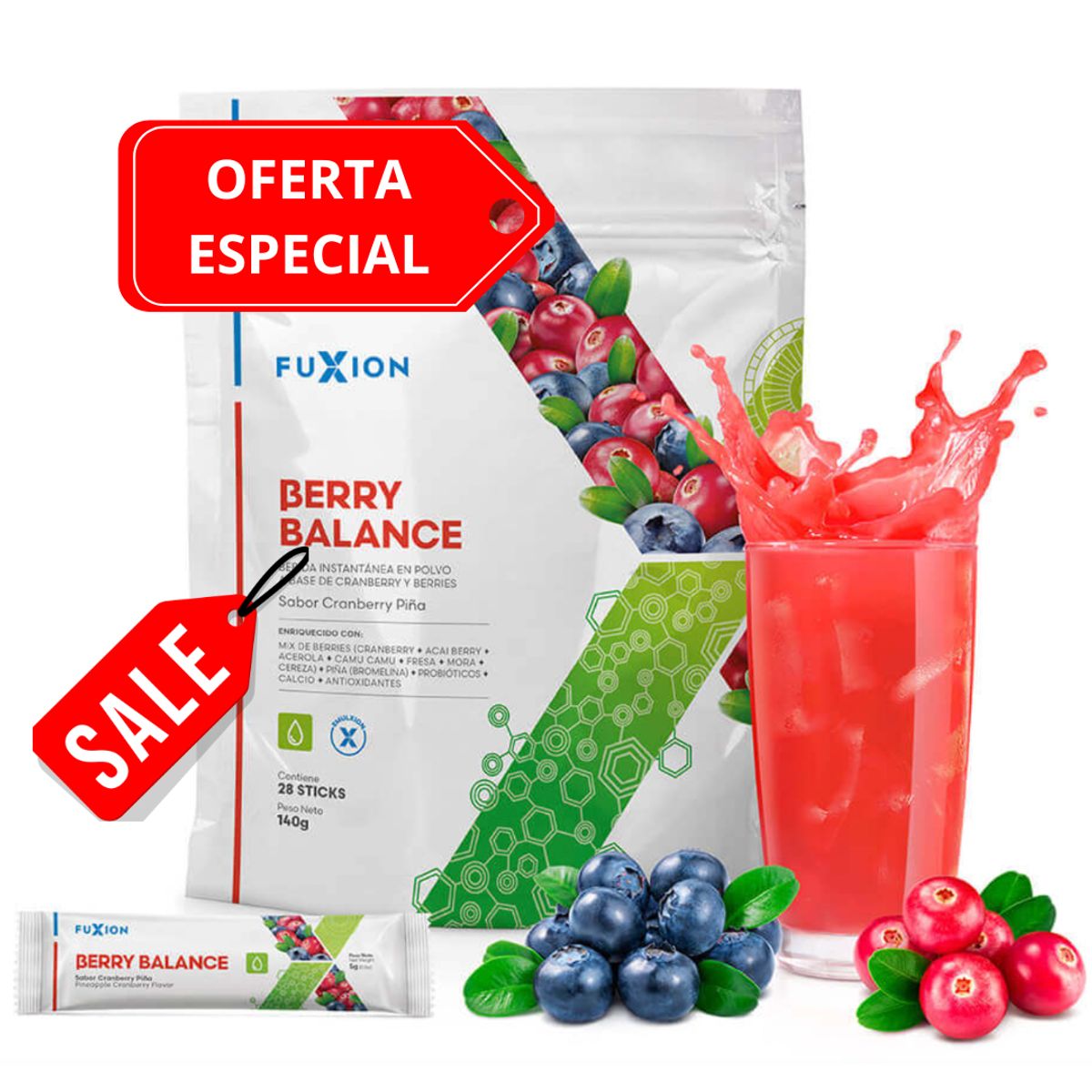 FUXION - BERRY BALANCE FUXION 28 SOBRES