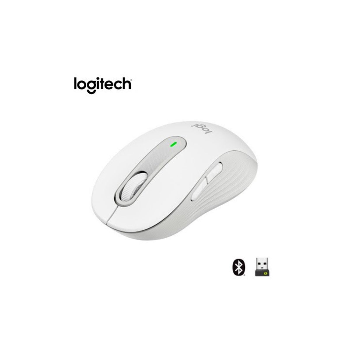 LOGITECH - MOUSE LOGITECH SIGNATURE M650 SILENT INALAMBRICO BLUETOOTH BLANCO