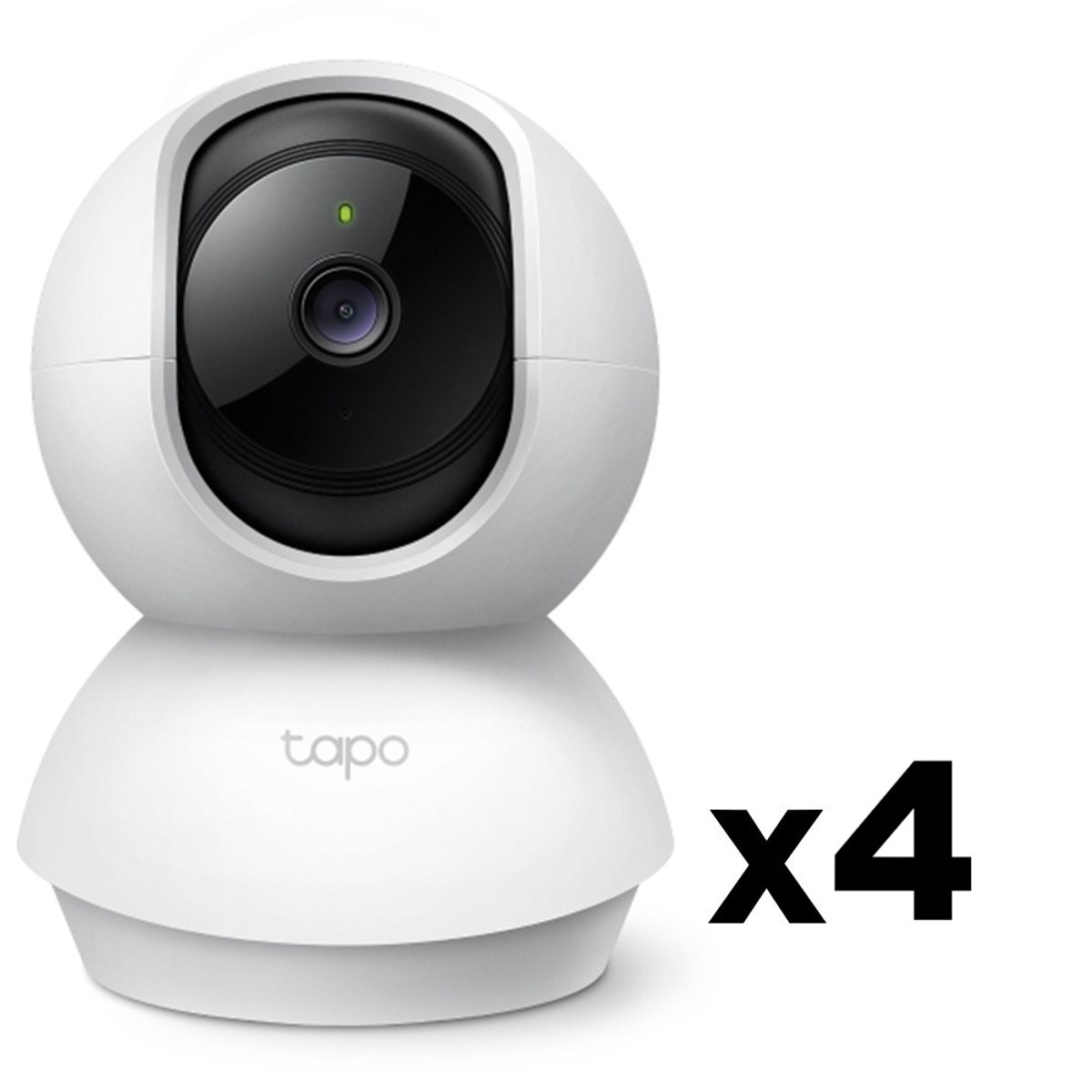 TP LINK - KIT DE 4 CÁMARA DE VIDEOVIGILANCIA INTELIGENTE TP-LINK TAPO C210