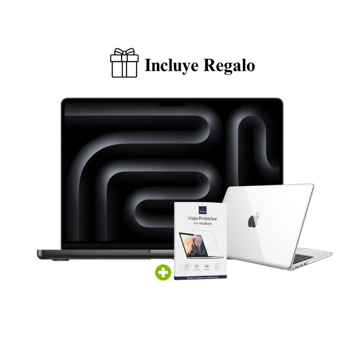 APPLE - Macbook Pro 14″ M5 16GB RAM + 512GB SSD  (Teclado Ingles)  - Space Black + Regalo