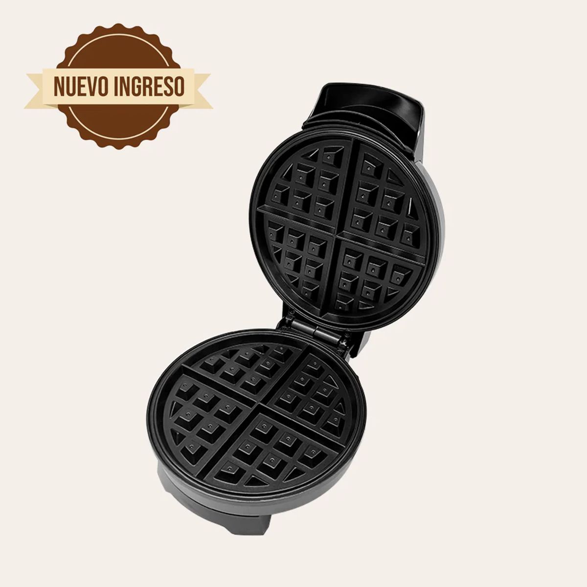 FINEZZA - Waflera Eléctrica Antiadherente 1000W FZ-816WR