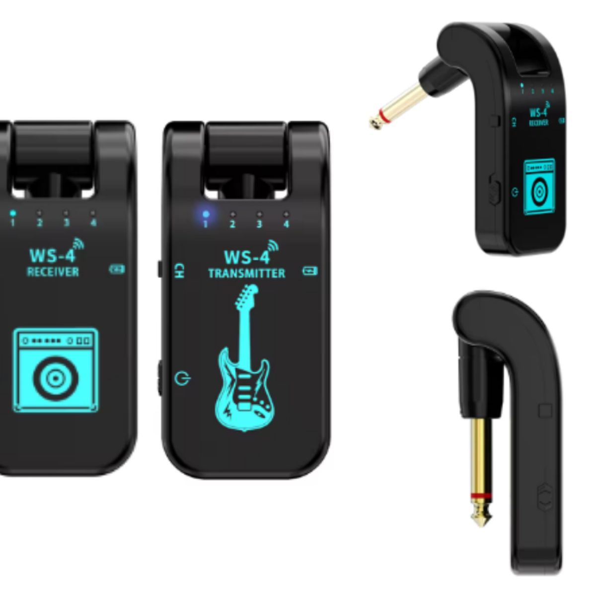 GENERICO - Sistema Inalámbrico para Guitarra Eléctrica Transmisor y Receptor