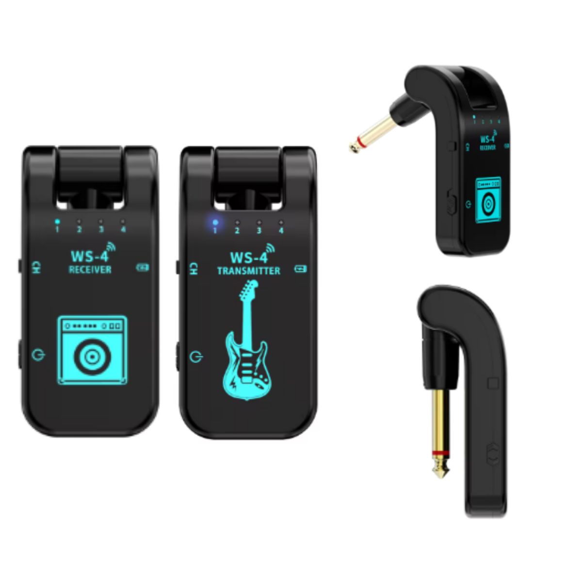 GENERICO - Sistema Inalámbrico para Guitarra Eléctrica Transmisor y Receptor