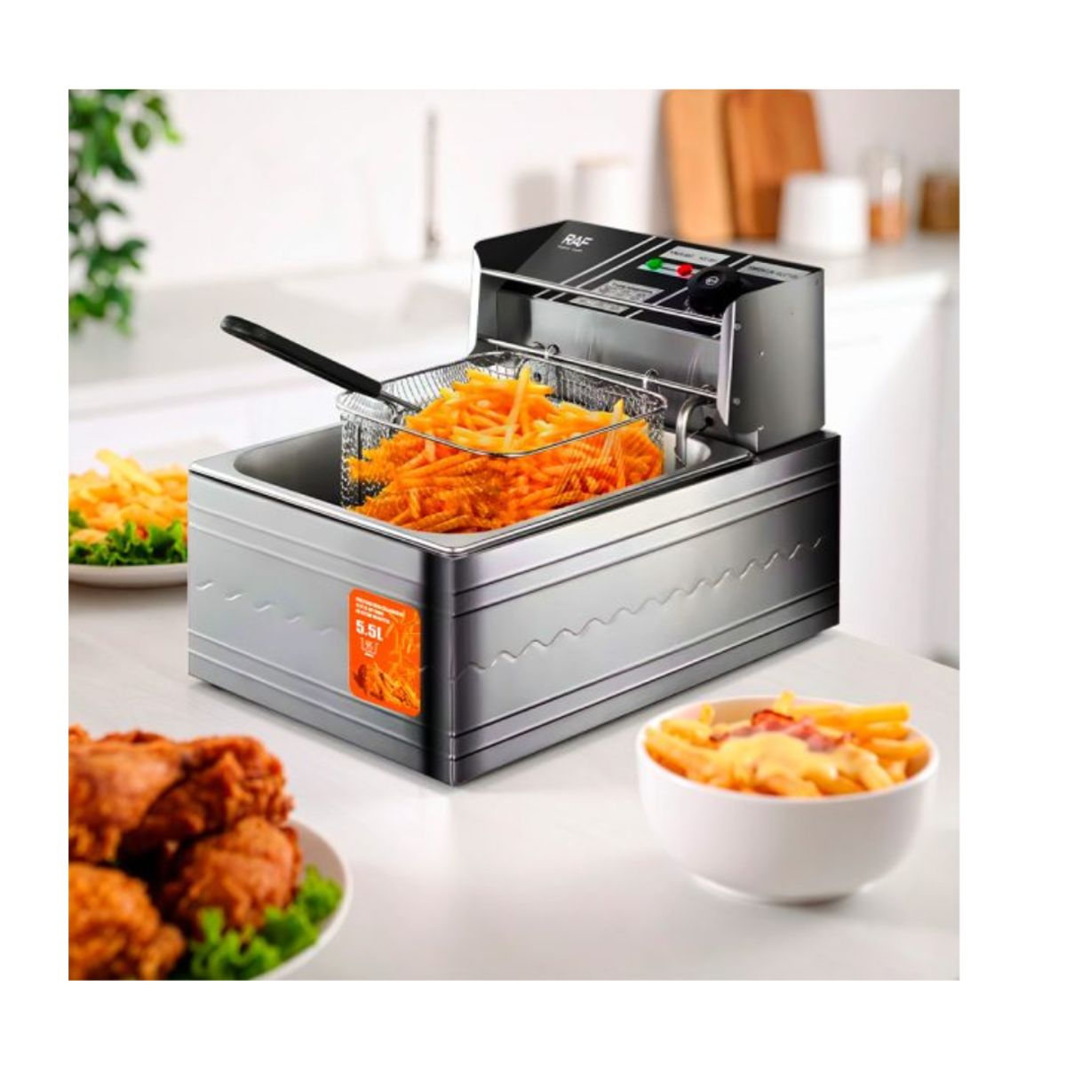 GENERICO - FREIDORA ELÉCTRICA AUTOMÁTICA DE UN COMPARTIMIENTO