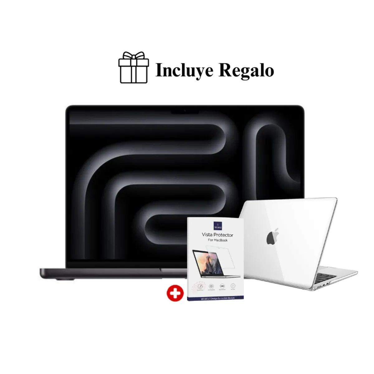 APPLE - Macbook Pro 14″ M5 16GB RAM + 512GB SSD  (Teclado Ingles)  - Space Black + Regalo