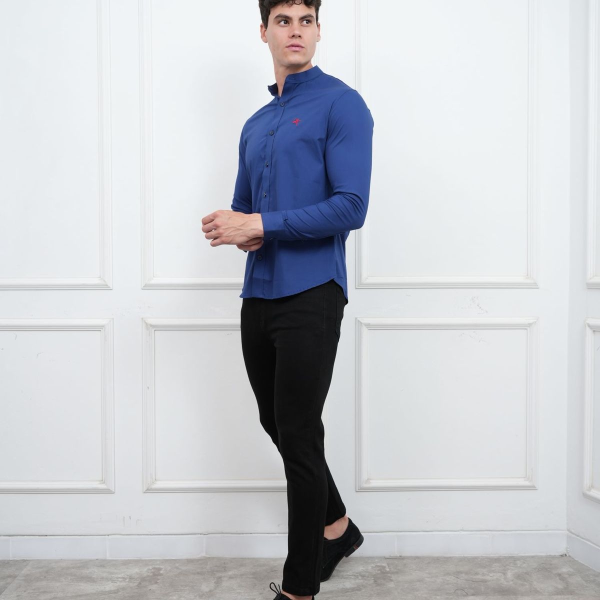 MEHIVIC - CAMISA MEHIVIC MANGA LARGA CUELLO NERU