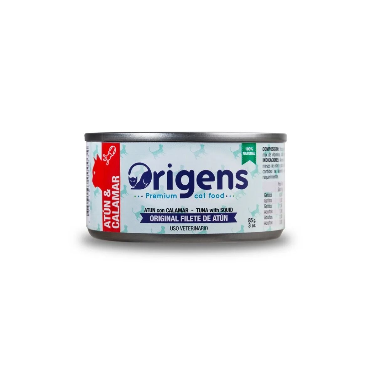 Origens Filete De Atun Con Calamar 85gr, marca ORIGENS - Foto Principal