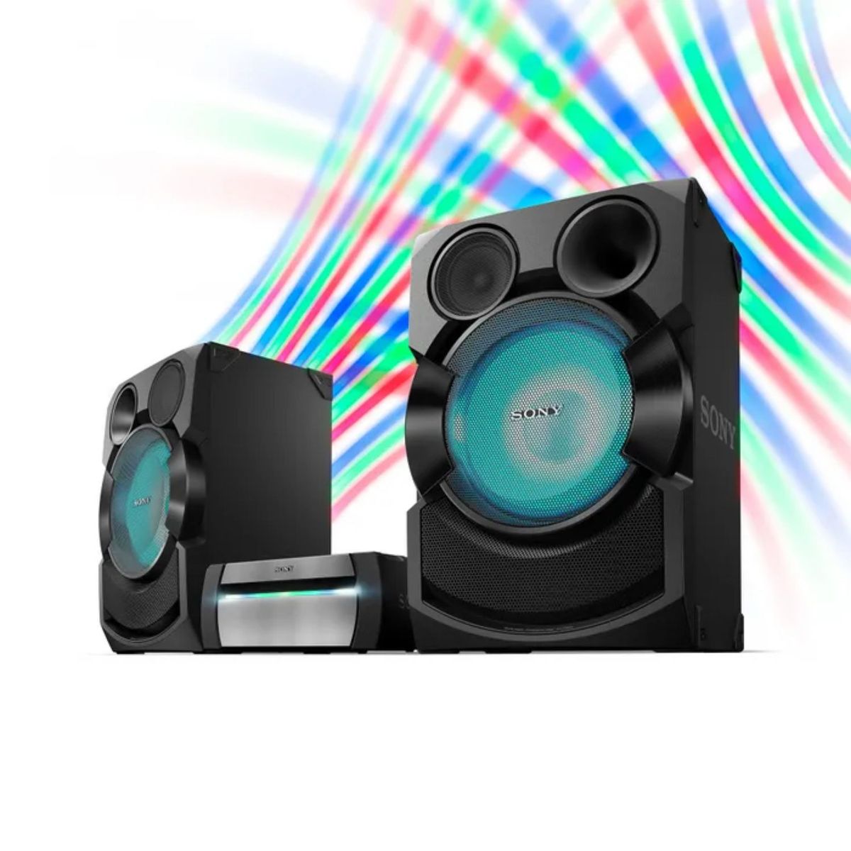 SONY - Equipo de Sonido Sony SHAKE-X70D Bluetooth HDMI y Karaoke