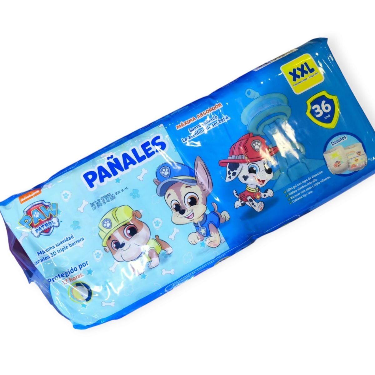 GENERICO - Pañales Paw Patrol para Bebés Talla XXL