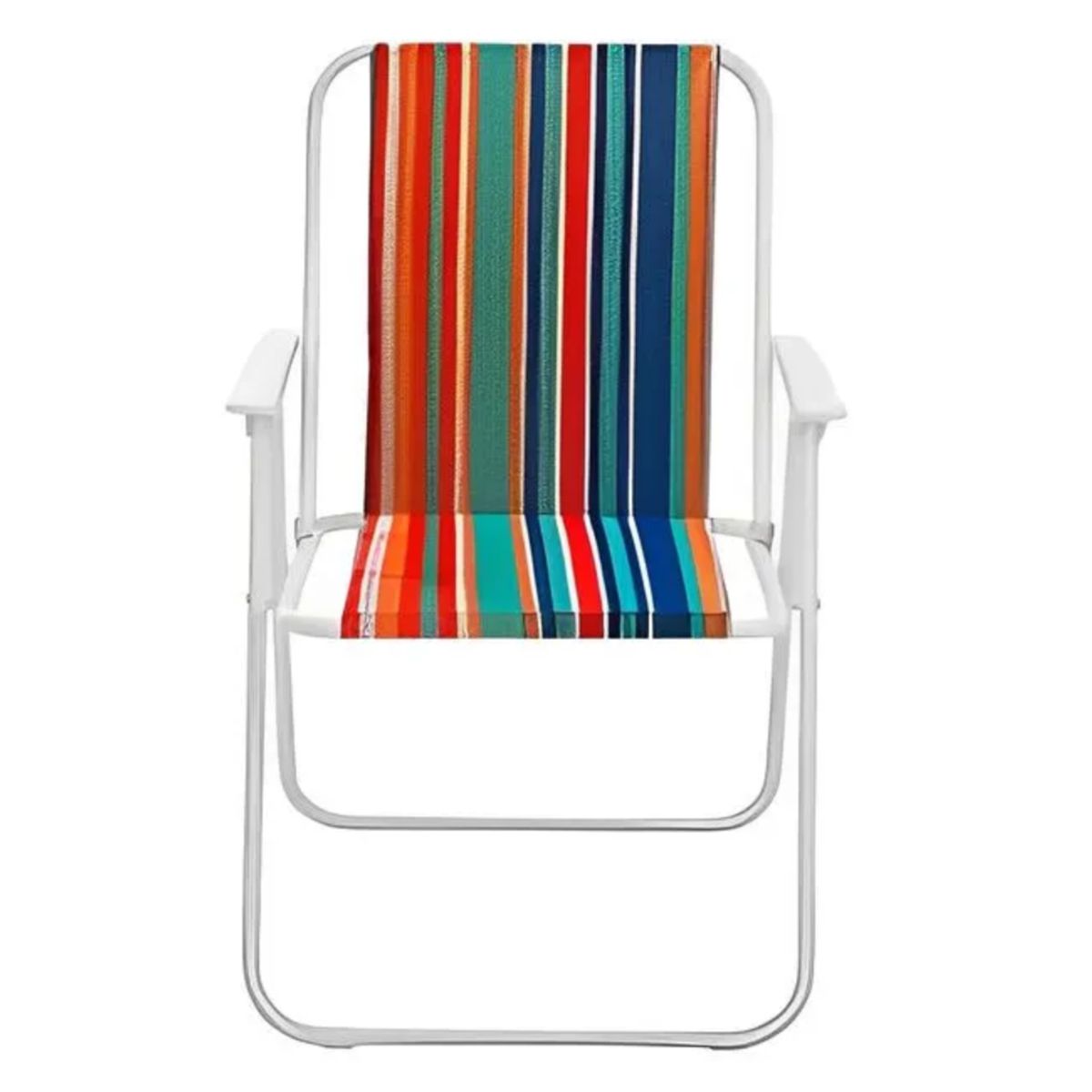 GENERICO - Silla de Playa Camping Terraza Plegable Multicolor