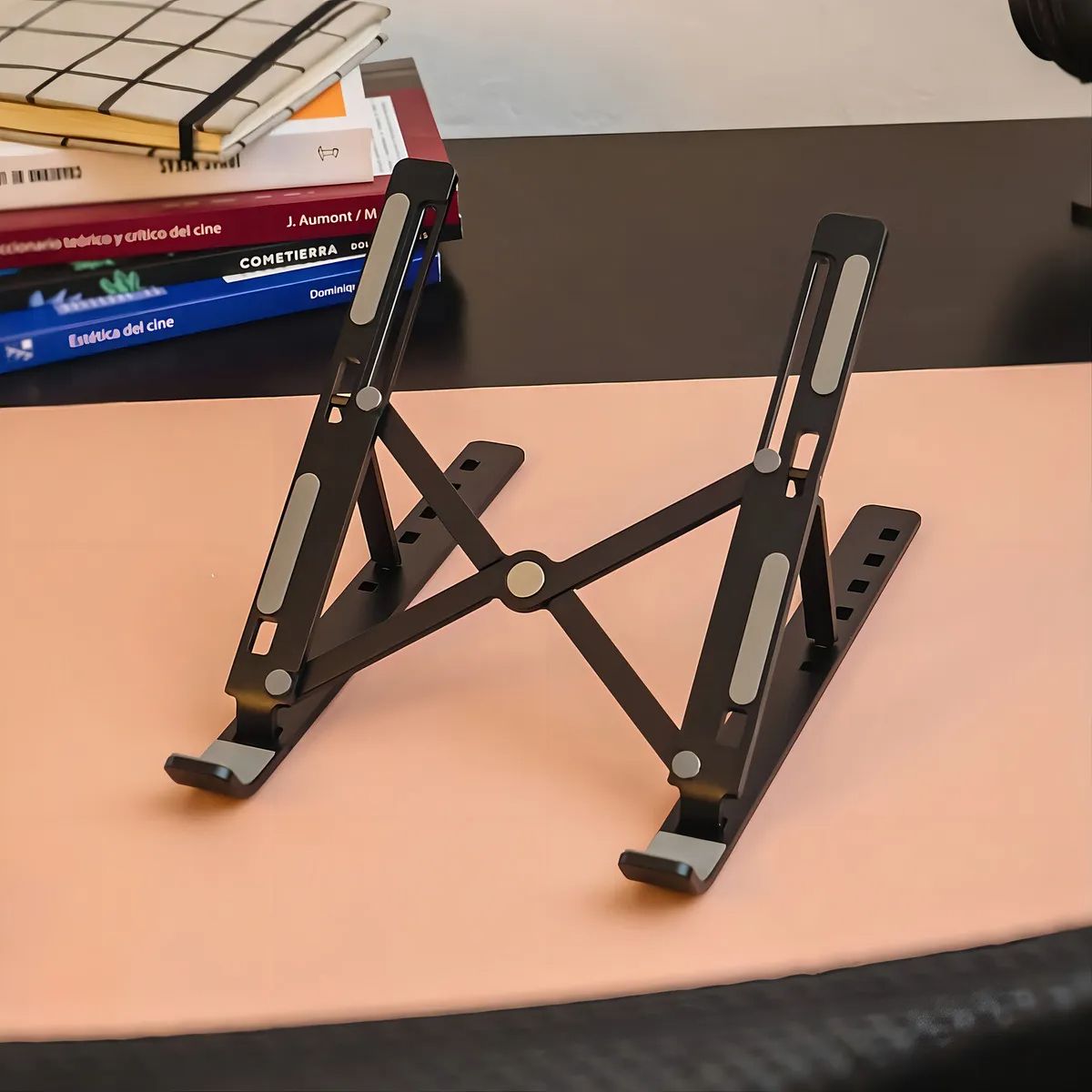 GENERICO - Soporte Aluminio Plegable Laptop Premium Portatil Multifuncion