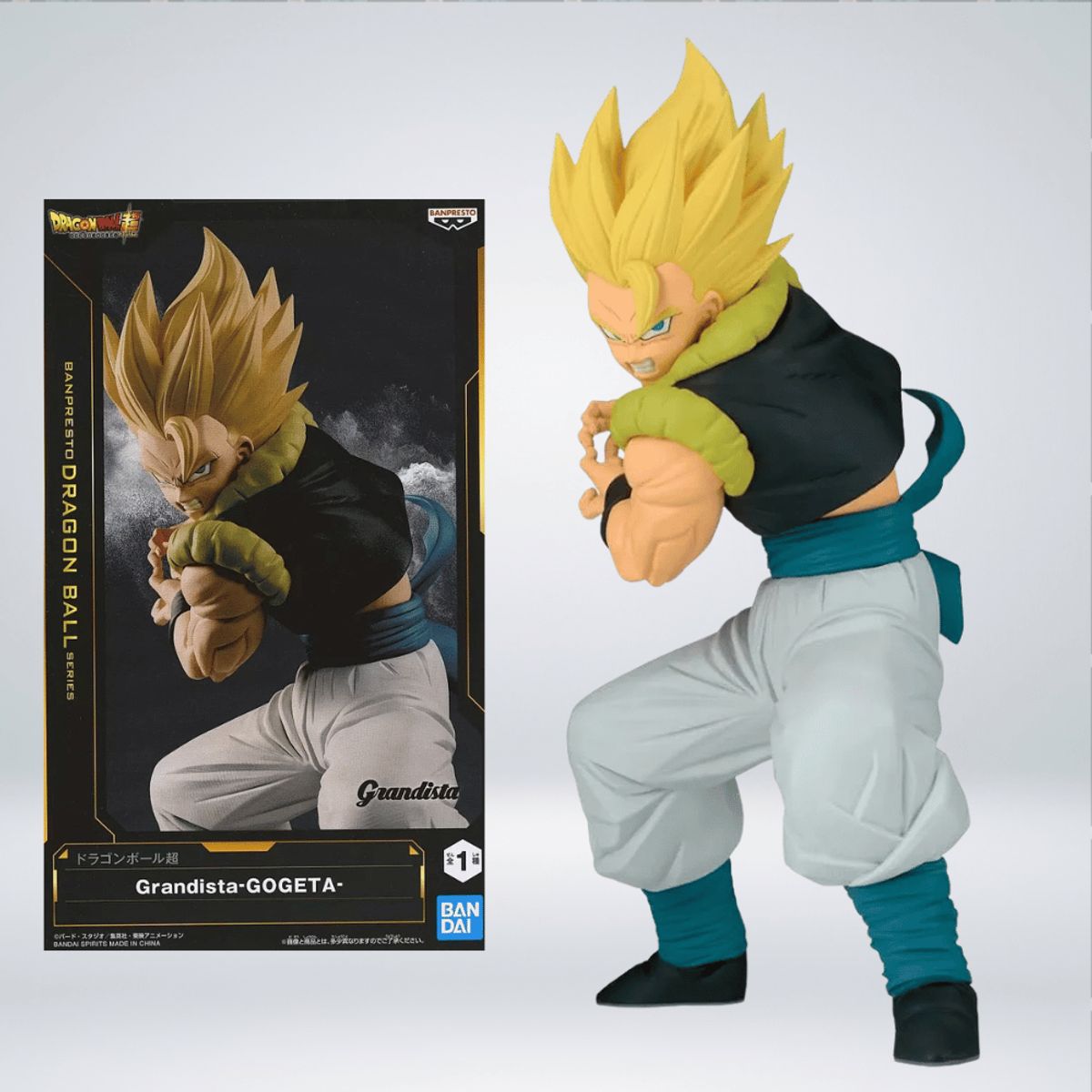 BANDAI NAMCO - FIGURA BANPRESTO   DRAGON BALL SUPER GRANDISTA - GOGETA