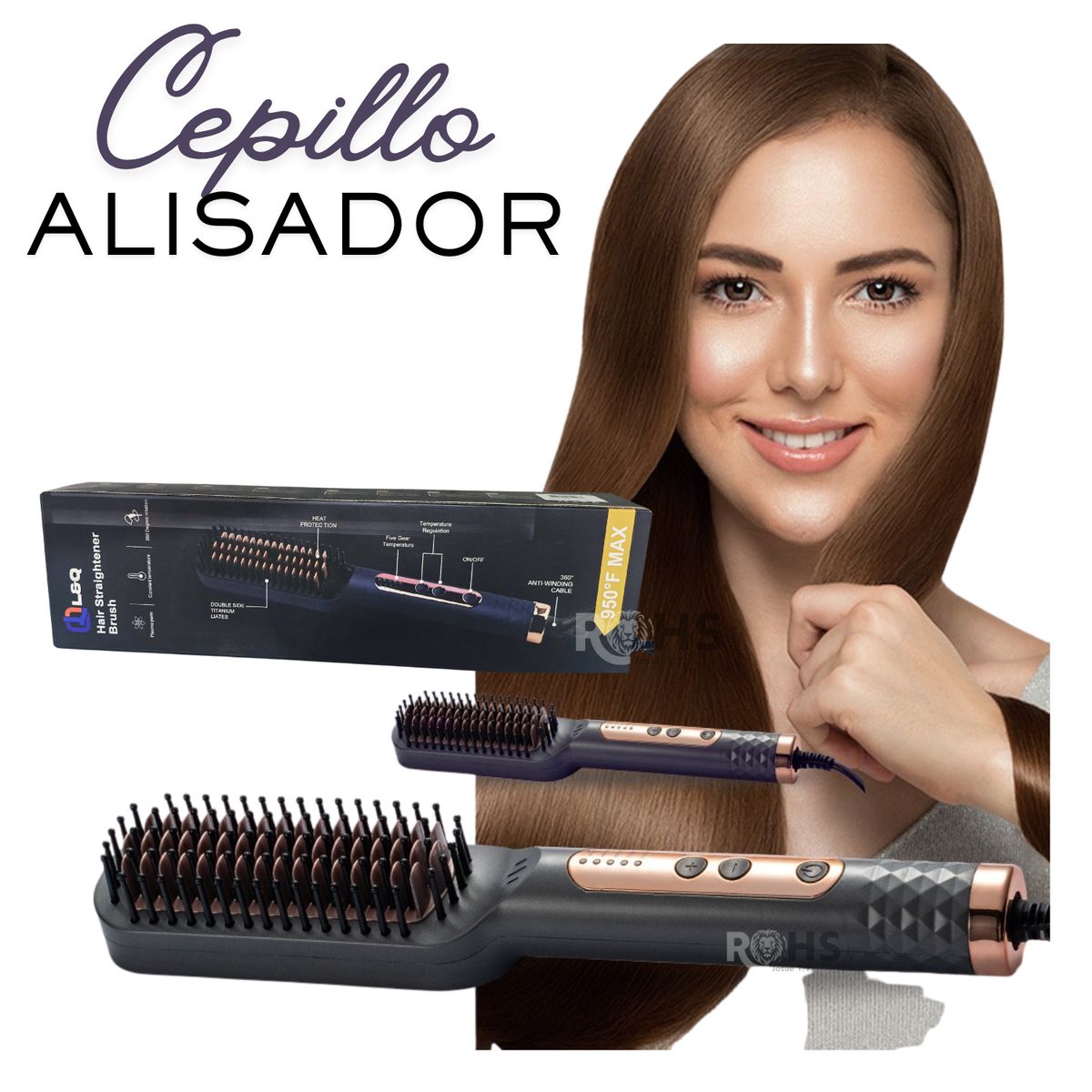 OEM - Cepillo 2en1 QL Peine y Alisa